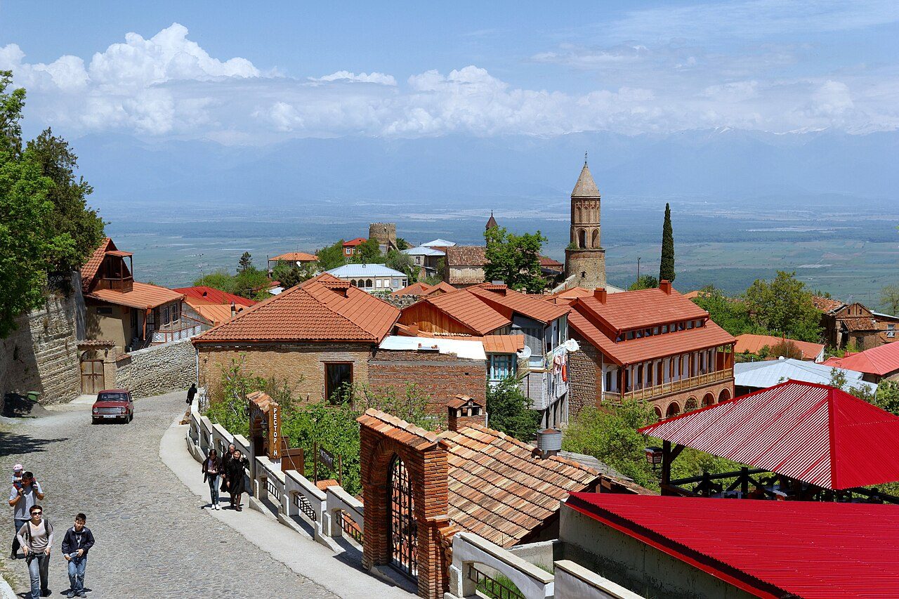 Улицы и крыши Сигнахи